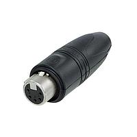 NEUTRIK NC5FXX-HD-D XLR Connectors 5 pin fmle, NI/AU w/ rubber jacket. IP67