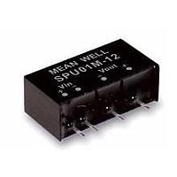 MEAN WELL SPU01M-12 Isolated 10.8-13.2Vin 12Vout 84mA SIP6 Unreg Iso
