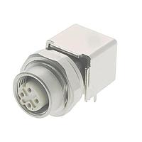 HARTING 21033814411 Circular Metric Connectors M12 PNL FEEDTHRU PCB ANG D-CODE