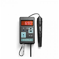 HINOTEK PH-201 Digital pH/Temperature Controller (0.00-14.00pH, 0.01pH, ±0.1pH)