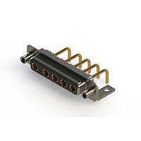 EDAC 630-5W5-650-1T6 Mixed Contact D-Sub Connectors Right-angle Power Combo D-Sub Connector
