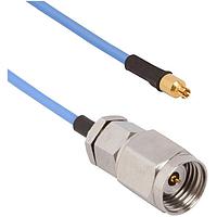 Amphenol SV Microwave 7016-0074 RF Cable Assemblies 2.4mm M to SMPS F 0.047 Cable 6in