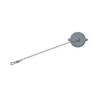 Amphenol LTW CAP-WACMTPD2 Accessories RJ, Waterproof Cap With Fish Line, Metal, 3 Points Lock, Male Connector