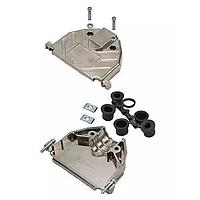 MH Connectors MHC88E330000 D-Sub Backshells 37 WAY METPLAS D HOOD - STRAIGHT