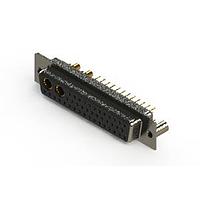 EDAC 628-43W2224-2N3 Mixed Contact D-Sub Connectors Vertical Combo Dsub