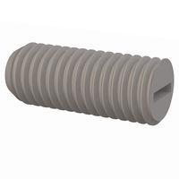 Essentra Components 50M100150R025 Set Screw Slotted Set Screw, Slotted Head, M10 X 1.5 Thread, 25mm Lg