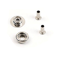 Statico S1091-14F Stud & Socket with Post, 1/4" (7mm) (1/4" (7mm) female connector)
