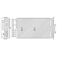 Cosel FD-PBA50 DIN Rail DIN RAIL ATTCHMNT PBA50F/PBW50F/PBA75F