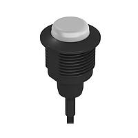 Banner Engineering S22DLRXXP LED Panel Mount Indicators S22 Daylight Visible EZ Light - 22 mm - IP67; Single Color: Red; 10-30 V dc PNP Input; 4-wire 2 m Cable