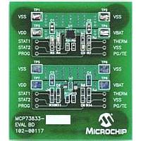Microchip Technology MCP73833EV Battery Management MCP73833 EVAL BRD