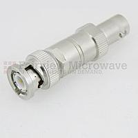 Fairview SA01B-05  5 dB Fixed Attenuator BNC Male To BNC Female Up To 1,000 MHz Rated To 0.5 Watts With Brass Tri-Metal Body