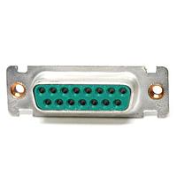 Cinch DAMAE15STFO Receptacle DSUB 15 F CRIMP F0 CLIN TIN