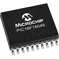 Microchip Technology PIC16F18045-E/SO MCUs 14KB Flash, 128EE, 1KB RAM, 10b ADC, PWM, CCP, HLT, WDT, PPS, EUSART, SPI/I2C