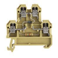 Weidmuller 0396960000 DIN Rail Terminal Blocks DK 4/35 1D 1K5 GET.SCH