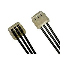 JST Commercial A03SR03SR30K102A Jumper Assembly 4" SR JUMPER ASSY 1:1