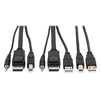 Tripp Lite P783-010-U Computer Cables DP KVM CBL KIT, USB/AUD, 10FT