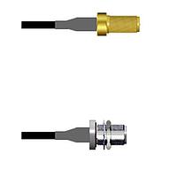 Amphenol Custom Cable Q-7101T0003084i RF Cable Assemblies SMA-SJ/N-SJB G174 84I
