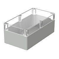 BOPLA 02255100 Enclosures for Industrial Automation ENCLOSURE, EUROMAS PC, 360 X 200 X 149MM, CLEA, LID, POLYCARBONATE, RAL 7035 BASE, M 255 G