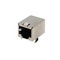 MH Connectors MHRJJ66NFRAS Modular Connectors / Ethernet Connectors 6P6C SOCKET R ANGLE NO FLANG SHIELDED