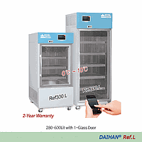 DaiHan DH.Refl1300 0~10°CSMART Laboratory Refrigerator, 1300Lit., Glass-door, 230V