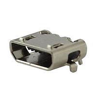 Same Sky (formerly CUI Devices) UJ2-MIBH2-4-SMT-TR Micro USB Type B Connectors USB 2.0 micro B jack 5 pin Horizontal SMT