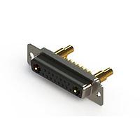 EDAC 628-17W2222-7N1 Mixed Contact D-Sub Connectors Vertical Combo Dsub