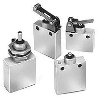 OTTO P6-365340 Subminiature Watertight Sealed Double Pole Limit Switch Mom. Actn Pin Rllr 7A 1, 2, & 4 Poles