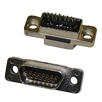 NorComp 380-025-113L001 Micro-D D-Sub Connectors MICRO-D 25P MALE VERT PCB MOUNT
