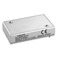 Cincon ECLB60W-24S15 Isolated DC-DC Converter, 60 Watt, 4:1 Input Range, 15VDC Output, 9-36VDC Input