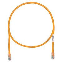 Panduit UTPCH2MORY Cat 5e Copper Patch Cord, Cat 5e, Orange UTP Ca