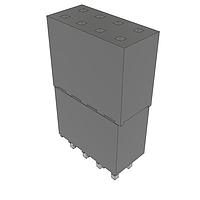 Samtec ESQ-104-33-T-D Sockets Elevated Socket Strip