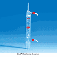 SciLab SL.Ext2012 Condenser, Allihn,GL14, 55/44, Jacket-L280 x od Φ52 x thick 2.5 mm
