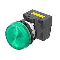 Omron Automation and Safety M22N-BN-TGA-GC LED Flat Ind Green,24 VAC/DC
