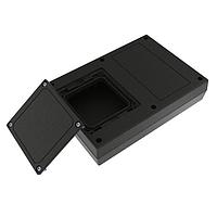 Serpac 171iAC,BK Electrical Enclosures S Series 0.01" Recessed Top w/ Acces Comp 6.88 x 4.88 x 1.50", Black