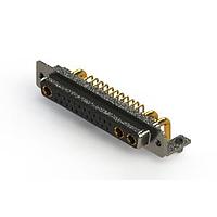 EDAC 630-25W3240-2N3 Mixed Contact D-Sub Connectors Right-angle Power Combo D-Sub Connector