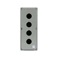 Eaton 10250TN14 Enclosure, 4 Command OILTIGHT ENCLS Two Cont blck depth ENCLS