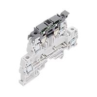 Entrelec - TE Connectivity ZS4-D2-SF1-R1 Feed Through Terminal Block Aut SNK Screw