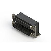 EDAC 662-037-364-047 Dual Port D-Sub Connectors Right-angle Dual Port D-Sub Connector