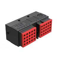 Amphenol SINE Systems ARC18-40SAR-P013 Headers 40 Position, Plug, Socket Contact, Size 16, Jackscrew, Bonded Front Seal, Keyed A, Reduced Diameter Rear Seal