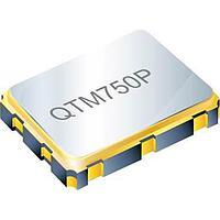 TXC QTM750P-125.000MBE-T Standard Oscillators 7.0x5.0 LVPECL Quartz Oscillator / Ceramic, 3.3V, +/-50ppm (-40-85C), 0.3pS