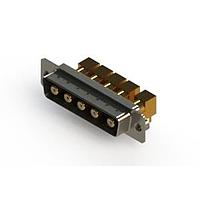 EDAC 629-5W5-640-5TA Mixed Contact D-Sub Connectors Right-angle Power Combo D-Sub Connector