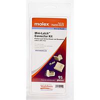 Molex 76650-0225 Connector Kits MINILATCH KIT VERT HDR