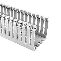 HellermannTyton 184-15302 High Density Slotted Wall Wiring Duct SLHD1.5X3 GRY PVC DUCT BULK