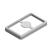 Masach Tech MS302-10F EMI/RFI Shield Frame, Two-Piece 30.2 x 18.9 x 3mm Two-piece Drawn-Seamless RF Shield/EMI Shield FRAME (CRS)