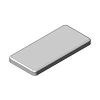 Masach Tech MS405-10S-NS EMI/RFI Shield, One-Piece 40.5 x 18.9 x 2.8mm One-piece Drawn-Seamless RF Shield/EMI Shield (Nickel-Silver)