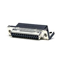 Amphenol Commercial Products D25S13B6UA00LF Receptacle DSUB R/A STB 25 SKT