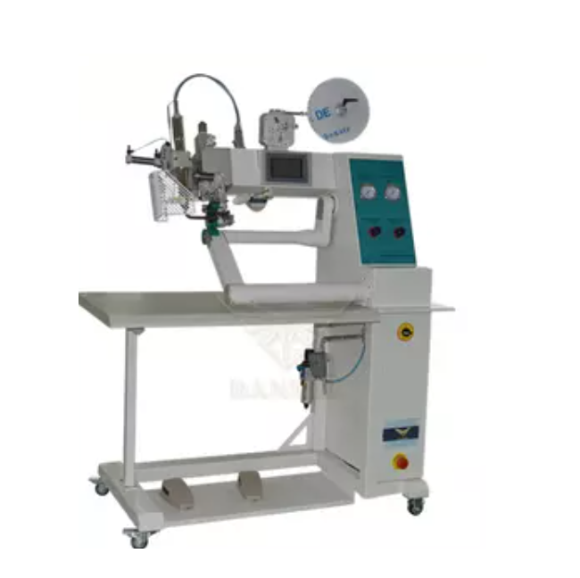 Industrial hot air seam sealing equipment used for sealing taped seams on technical fabrics