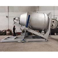 Wondery WDL-QQZ-2000 Professional Factory Made gas Fired Rotary Lead Scrap Industrial Metal Melting Furnace (35m3/h; 2000Kg)