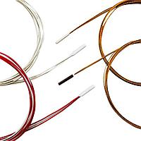 OMEGA PRTDCAP-100A-2-A125-060-T-40-M Capsule Platinum RTD Sensor (Class A, Stripped Leads, 100 Ω, 260 °C)