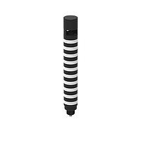 Banner Engineering TL50C10AOSIKQ Tower Lights TL50 Pro Tower Light with IO-Link Sealed Omnidirectional Audible with Volume Adjust, Compact Black Housing: 10 Lighted Segments; Voltage: 18-30 V dc; Environmental Rating: IP67; Colors: Multicolor; 4-pin M12 Integral QD